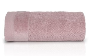 Ręcznik bawełniany Vito 70x140 frotte różowy pudrowy 550 g/m2-4