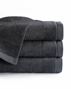 Ręcznik bawełniany Vito 70x140 frotte grafitowy 550 g/m2-1