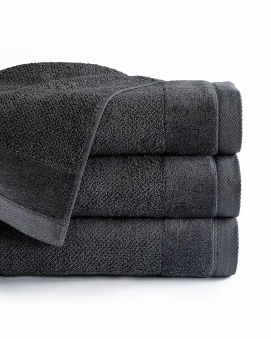 Ręcznik bawełniany Vito 70x140 frotte grafitowy 550 g/m2-1