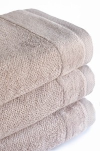Ręcznik bawełniany Vito 70x140 frotte beżowy 550 g/m2-3
