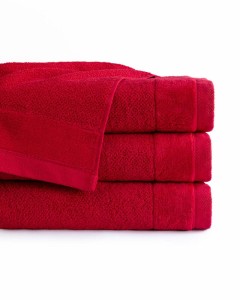 Ręcznik bawełniany Vito 70x140 frotte czerwony 550 g/m2-1
