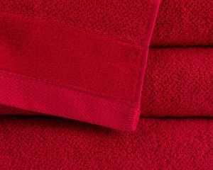 Ręcznik bawełniany Vito 70x140 frotte czerwony 550 g/m2-2