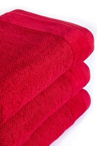 Ręcznik bawełniany Vito 70x140 frotte czerwony 550 g/m2-3
