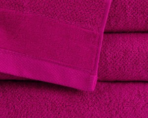 Ręcznik bawełniany Vito 70x140 frotte amarantowy 550 g/m2-2
