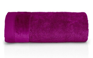 Ręcznik bawełniany Vito 70x140 frotte amarantowy 550 g/m2-4