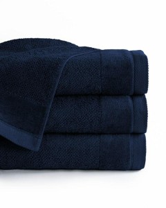 Ręcznik bawełniany Vito 70x140 frotte granatowy 550 g/m2-1