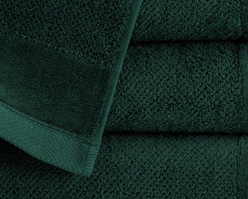 Ręcznik bawełniany Vito 70x140 frotte zielony ciemny 550 g/m2-2