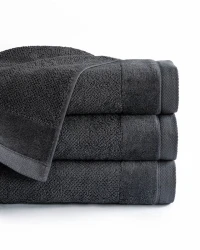Ręcznik bawełniany Vito 100x150 frotte grafitowy 550 g/m2