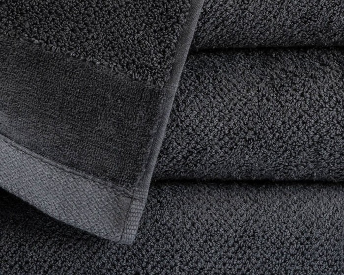 Ręcznik bawełniany Vito 100x150 frotte grafitowy 550 g/m2-2