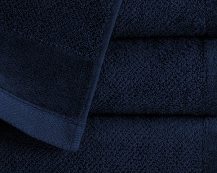 Ręcznik bawełniany Vito 100x150 frotte granatowy 550 g/m2-2