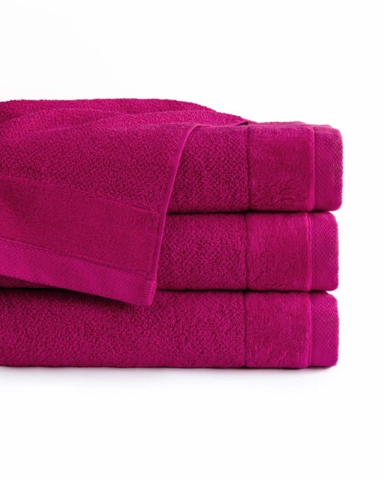 Ręcznik bawełniany Vito 30x50 frotte amarantowy 550 g/m2-1