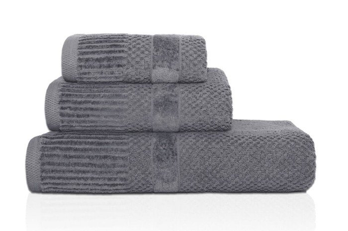 Ręcznik Ivo 50x90 frotte szary 500 g/m2-1