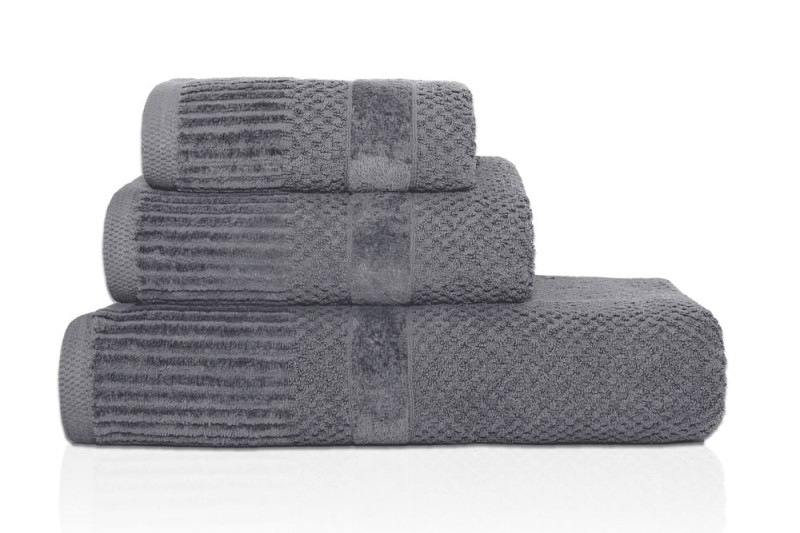 Ręcznik Ivo 50x90 frotte szary 500 g/m2-1