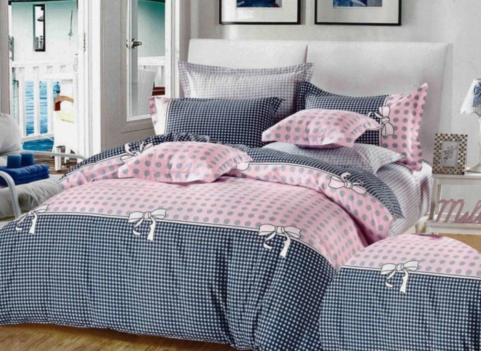 Pościel 100% bawełna satynowa 160x200 dwustronna CW-1007 Premium