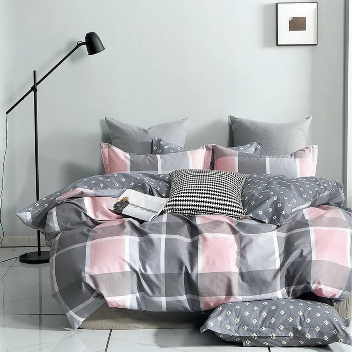 Pościel satynowa dwustronna 160x200 CW-1449 Premium