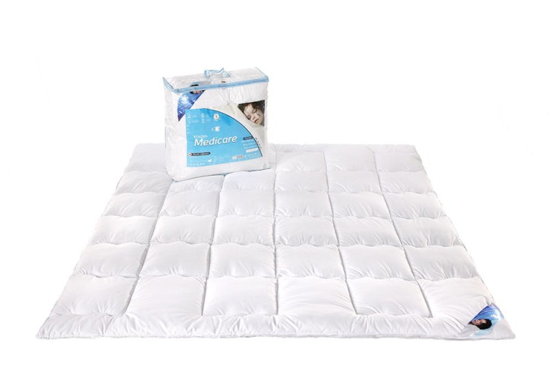 Kołdra antyalergiczna 140x200 Medicare biała 100% Microfibra  AMW