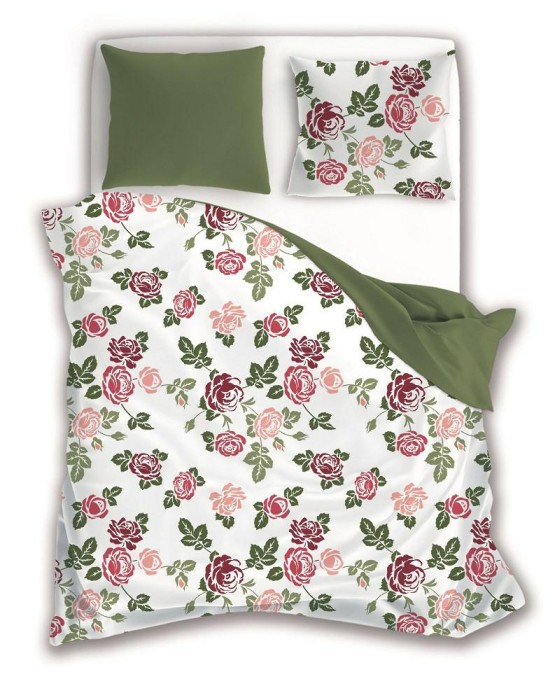 Pościel bawełniana 220x200 róże 008 Fashion-2