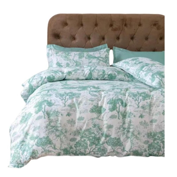 Pościel satynowa 160x200 4 el. Elena 414 -2