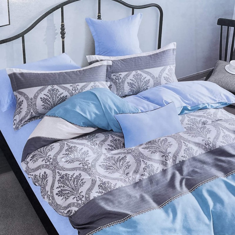 Pościel satyna bawełniana CW-1436 180x200 Premium 3 części-1