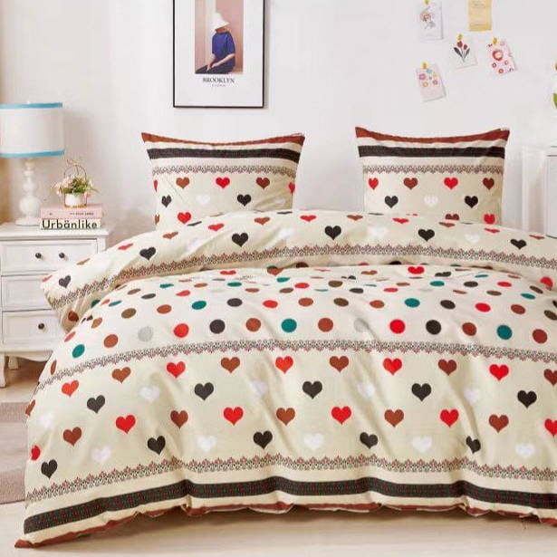 Pościel Premium 100% bawełna satynowa 200x220 CW-1589 3 części