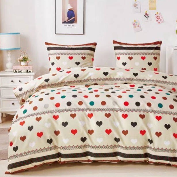 Pościel Premium 100% bawełna satynowa 200x220 CW-1589 3 części