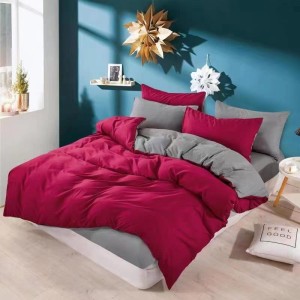 Pościel satynowa dwustronna 200x220 Elena 450