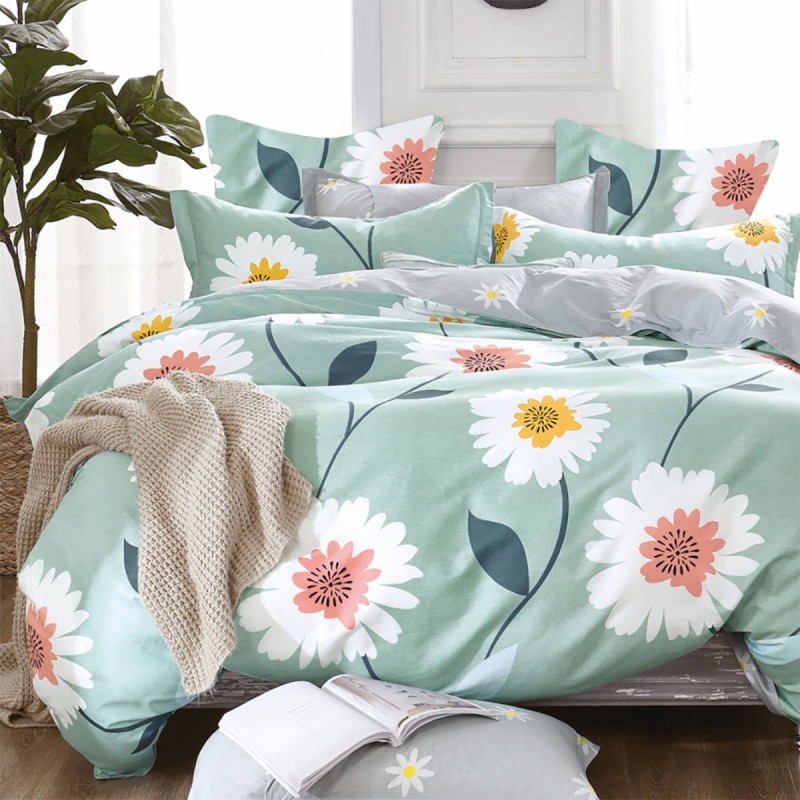 Pościel Premium 100% bawełna satynowa 160x200 CW-1481 3 części-1