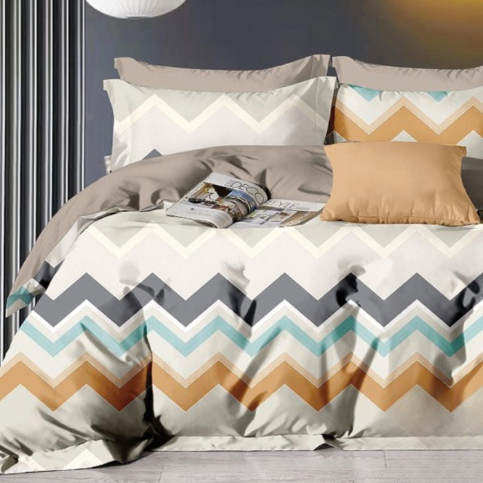 Pościel Premium 100% bawełna satynowa 160x200 CW-1701 3 części