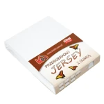 Prześcieradło z gumką jersey 200x220 białe P01-200