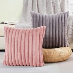 Poszewka Na Poduszkę Dekoracyjna Ewe 40x40 RÓŻOWA Tłoczona