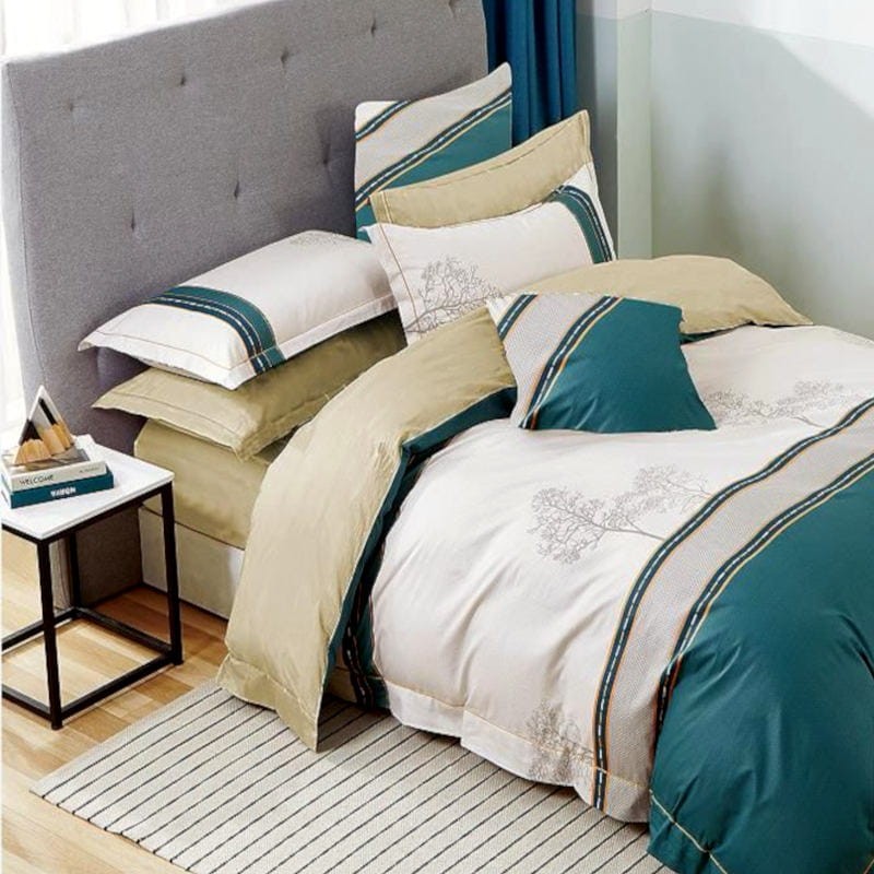 Pościel Premium 100% bawełna satynowa 200x220 CW-1687 4 części