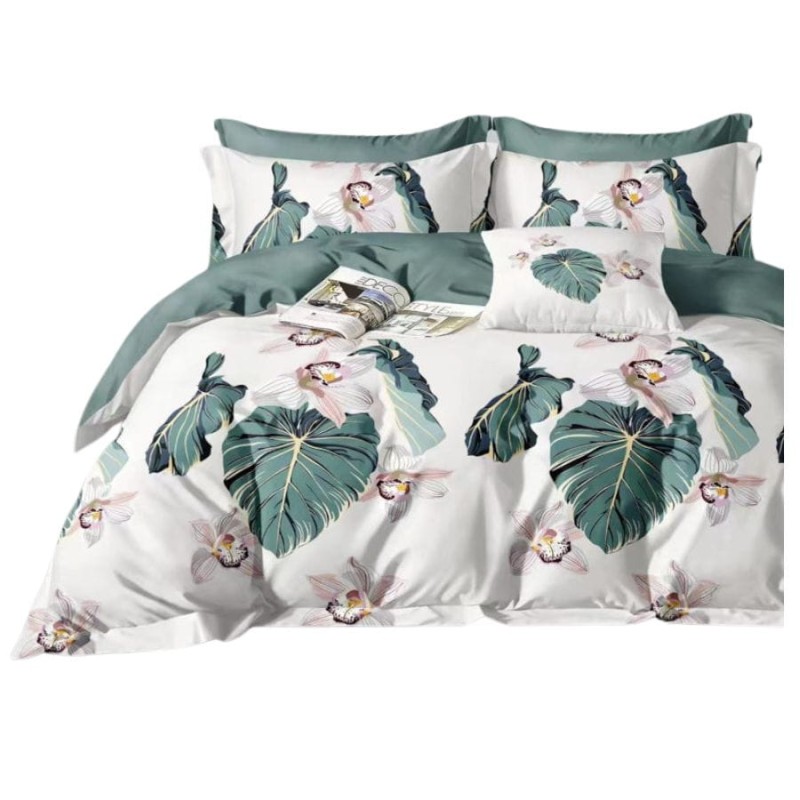 Pościel Satynowa Dwustronna Elena 525 160x200 4 części-2