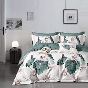 Pościel Satynowa Dwustronna Elena 525 160x200 4 części-1