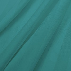 32799Pościel bambusowa 180x200 turkusowa paski satyna bawełniana jednobarwna 2 poszewki 70x80 Bamboo 23-3