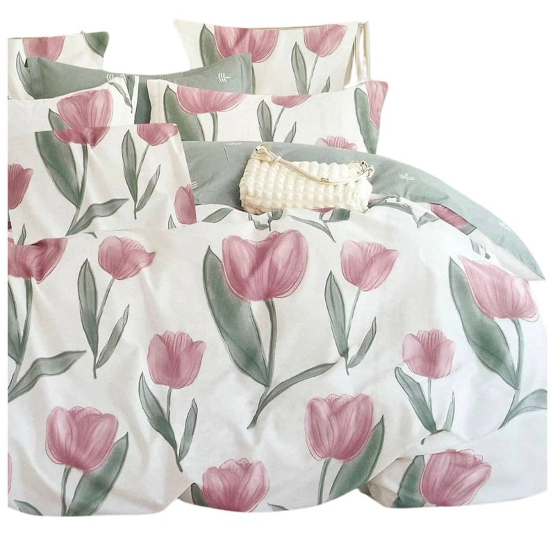 Pościel Premium 100% bawełna satynowa 160x200 CW-1657 3 części-1