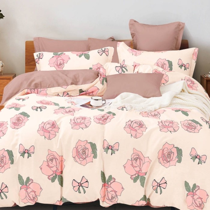 Pościel Premium 100% bawełna satynowa 200x220 CW-1738 3 części