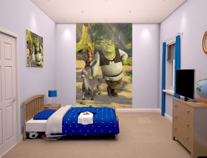 Tapeta dla dzieci 3D Walltastic - Shreck1