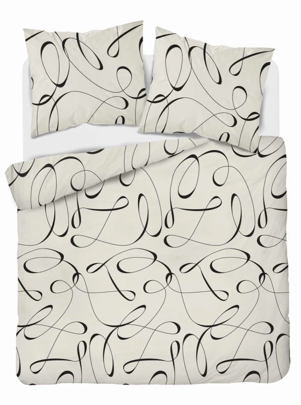 Pościel satynowa 180x200 Home Satin 58 beżowa esy floresy-2