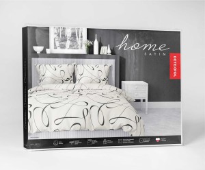 Pościel satynowa 180x200 Home Satin 58 beżowa esy floresy-5