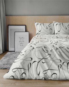 Pościel satynowa 180x200 Home Satin 58 beżowa esy floresy-3