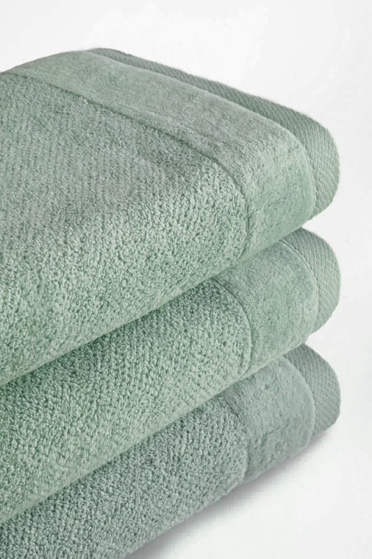 Ręcznik bawełniany Vito 70x140 frotte zielony 550 g/m2-3