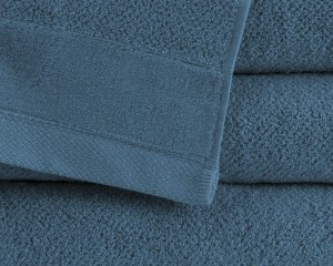 Ręcznik bawełniany Vito 30x50 frotte niebieski ciemny 550 g/m2-4