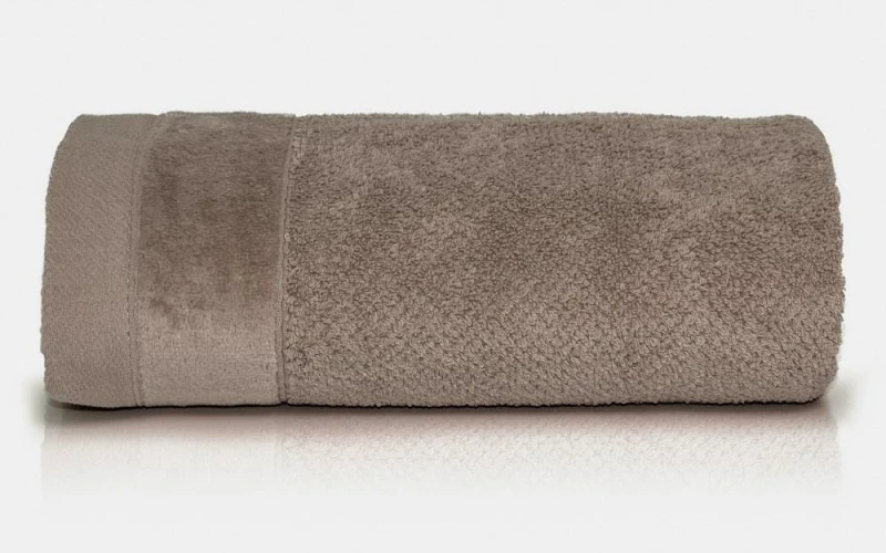 Ręcznik bawełniany Vito 100x150 frotte beżowy ciemny 550 g/m2-4