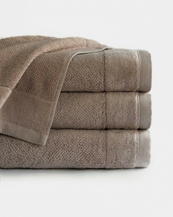 Ręcznik bawełniany Vito 70x140 frotte beżowy 550 g/m2-1