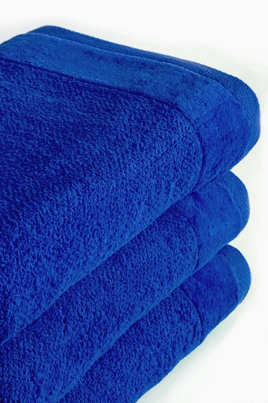 Ręcznik bawełniany Vito 30x50 frotte niebieski 550 g/m2-3