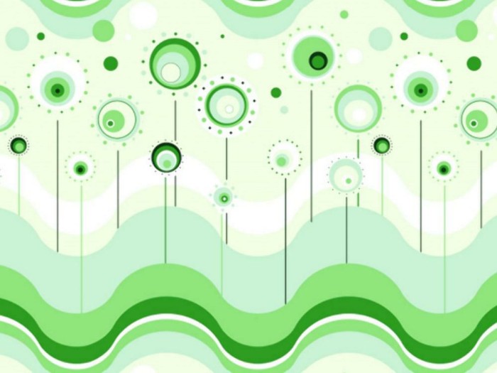 Pościel bawełniana 140x200 Classic zielona geometria-2