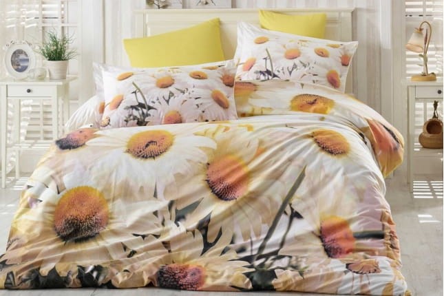 Pościel trójwymiarowa 3D Daisy 200x220 Hobby