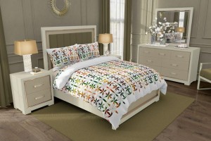 34464Pościel bawełniana 220x200 Hexagon Zaratex-2