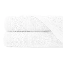 Ręcznik bawełniany 50x90 Solano biały frotte 470 g/m2