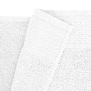 Ręcznik bawełniany 50x90 Solano biały frotte 470 g/m2-4